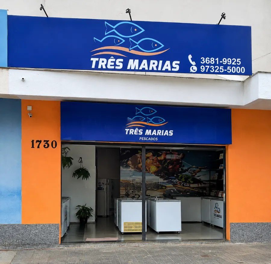 Fachada da Três Marias na Bela Vista, número 1730
